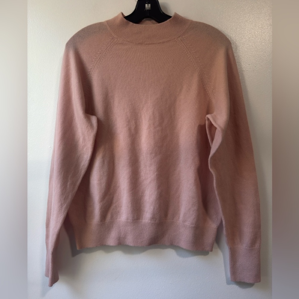 Everlane Cashmere Mock Neck Sweater Sz M